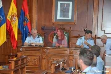 El Ejército del Aire 'aterriza' en la historia de Telde (Foto TA/Francisco Javier Santana)